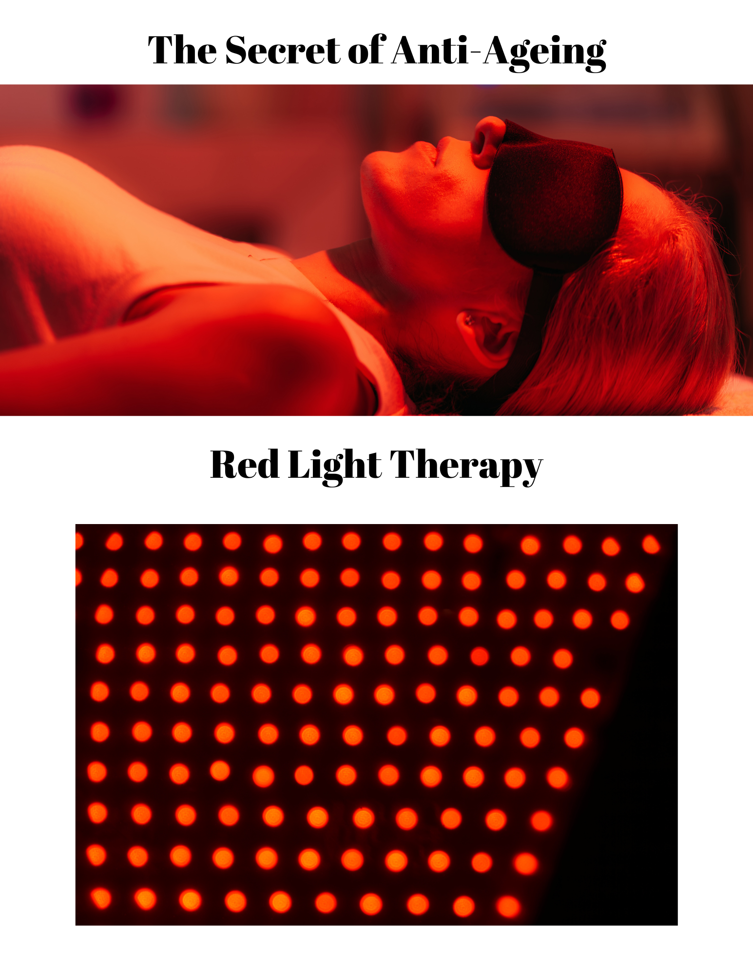 Red Light Therapy For Anti-Ageing
