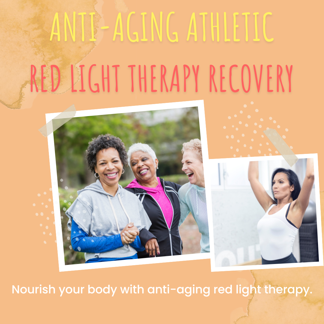 Red Light Therapy For Athletic Anti-Ageing Recovery